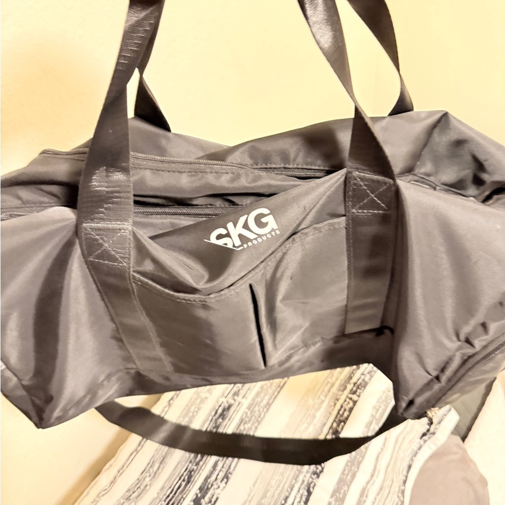 SKG Black Duffel Bag